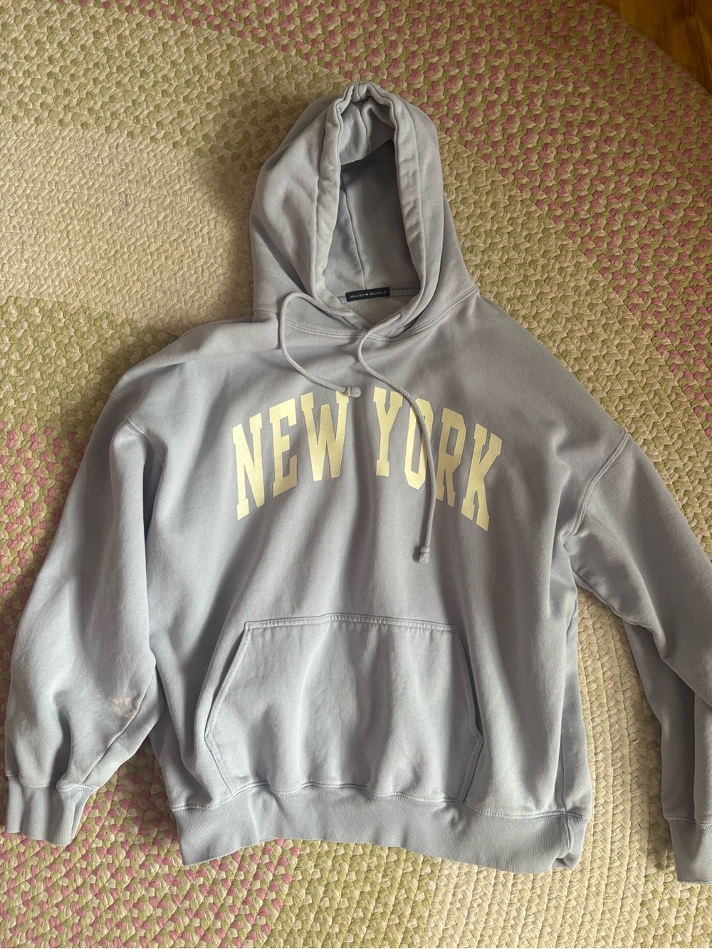 Brandy Melville Light Lavender "New York" Hoodie